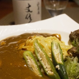 【青森食材】冷やしシーフードカレー拉麺